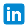 linkedin social icon